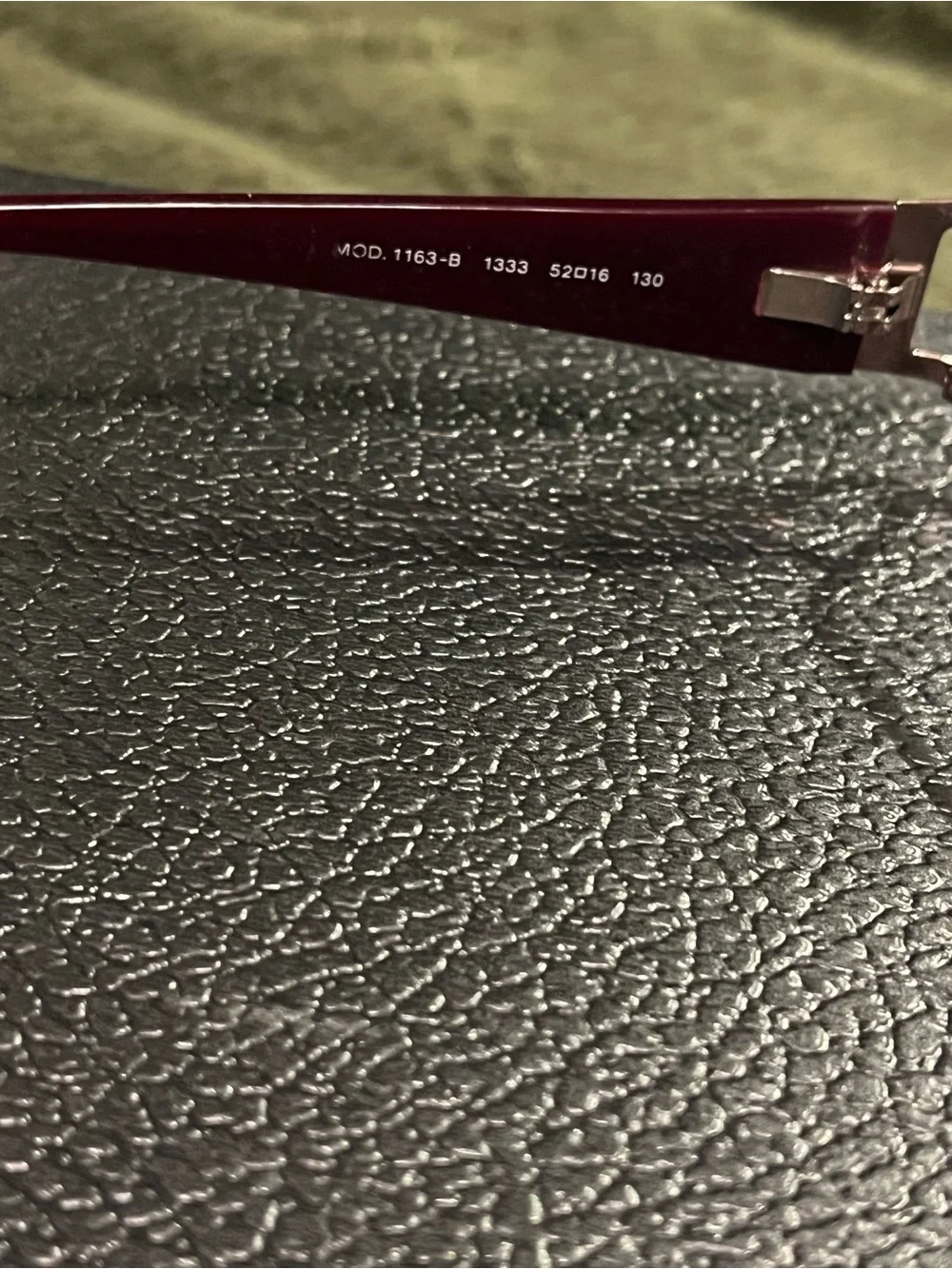AUTHENTIC VERSACE FRAME original burgundy gold